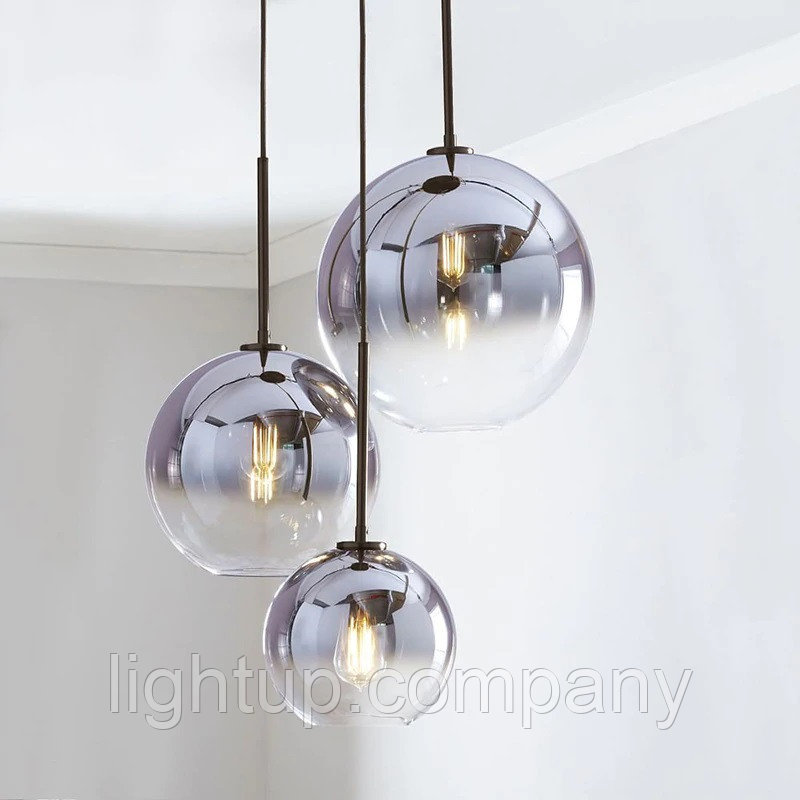 LightUP Люстра Gradient Color Glass Ball Chandelier - фото 4 - id-p104899133