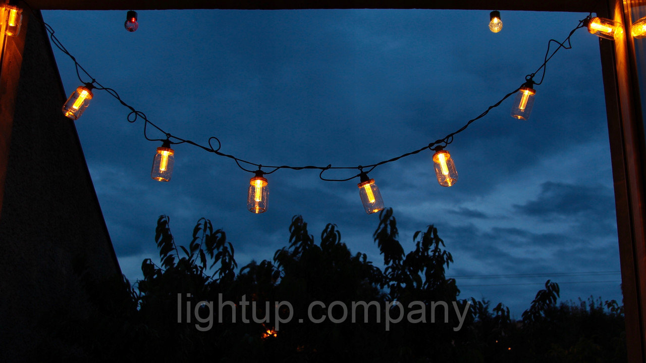 Светодиодная гирлянда из ламп, фото 1