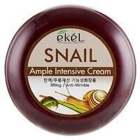 Крем для лица с муцином улитки Ekel Snail Ample Intensive Cream,100ml - фото 2 - id-p104899809