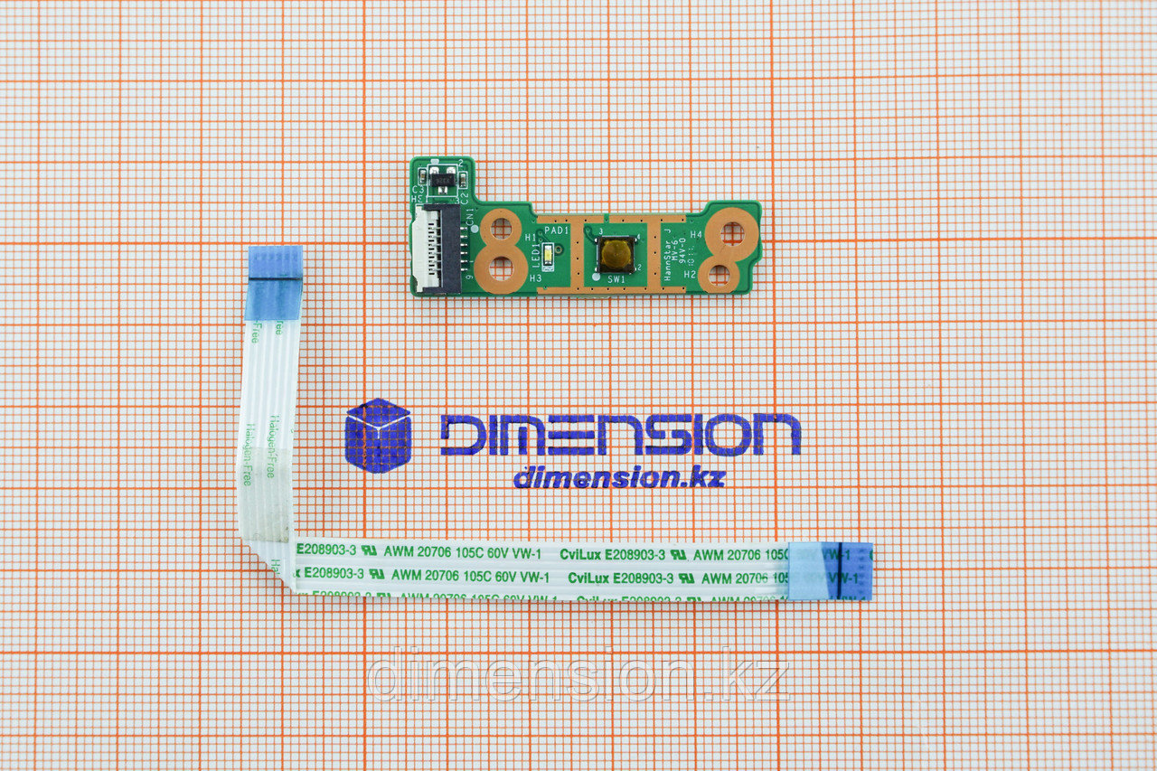 Кнопка, плата включения DA0LX6PB4D0 для HP Pavilion dv6-3000 series