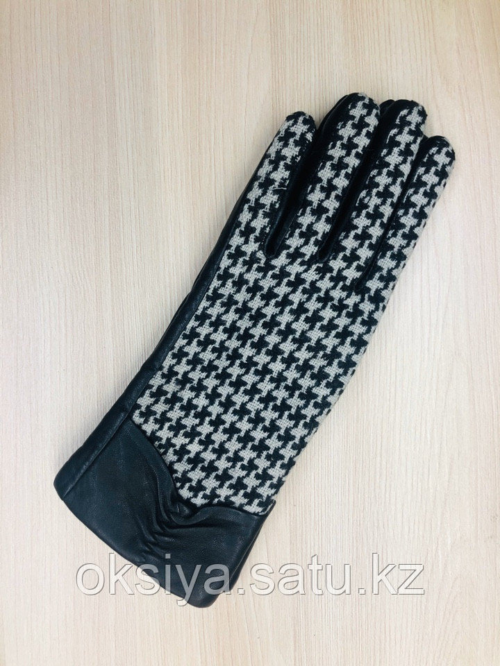 Комбинированные женские перчатки - фото 2 - id-p81038669