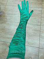 Атласные длинные перчатки (45 см)