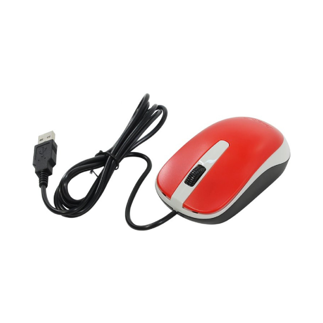 Genius мышь проводная DX-120 Оптическая, 1000dpi, USB, Длина кабеля 1,5 метра, Red - фото 2 - id-p104901698
