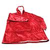 Плед-толстовка с капюшоном Huggle Hoodie Ultra Plush (Бордовый), фото 8