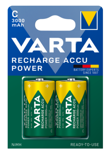 Батарейка Recharge Accu Power Baby 1.2V - R14/ PC 3000мАч - фото 2 - id-p104904336