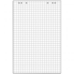 Бумага для флипчартов, 67,5х98 см, 20 листов, клетка