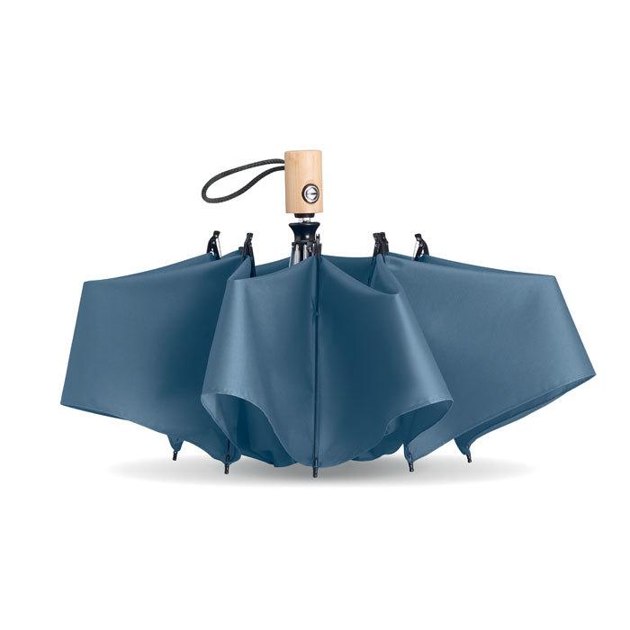 Зонт 23-дюймовый из RPET 190T, LEEDS Темно-синий - фото 2 - id-p104923931