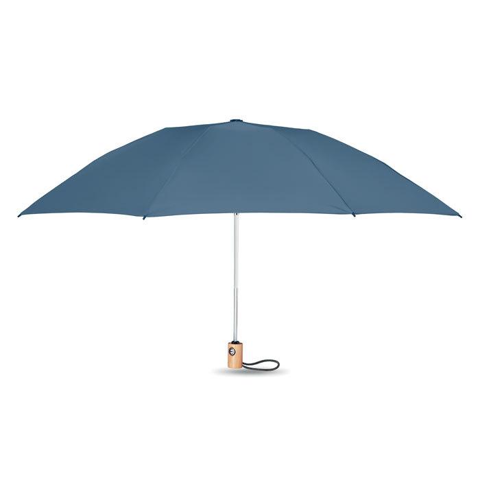 Зонт 23-дюймовый из RPET 190T, LEEDS Темно-синий - фото 1 - id-p104923931