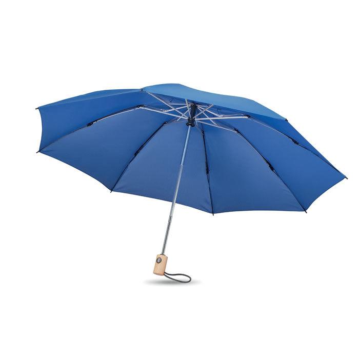 Зонт 23-дюймовый из RPET 190T, LEEDS Синий - фото 3 - id-p104923932