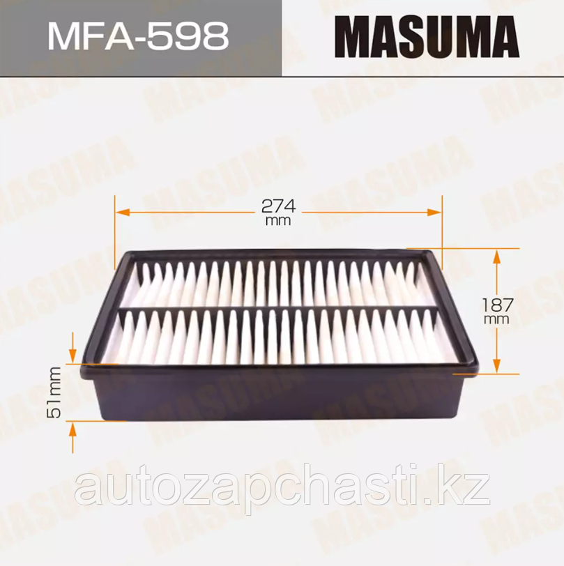 MASUMA Воздушный фильтр для MAZDA PREMACY - фото 1 - id-p104924001