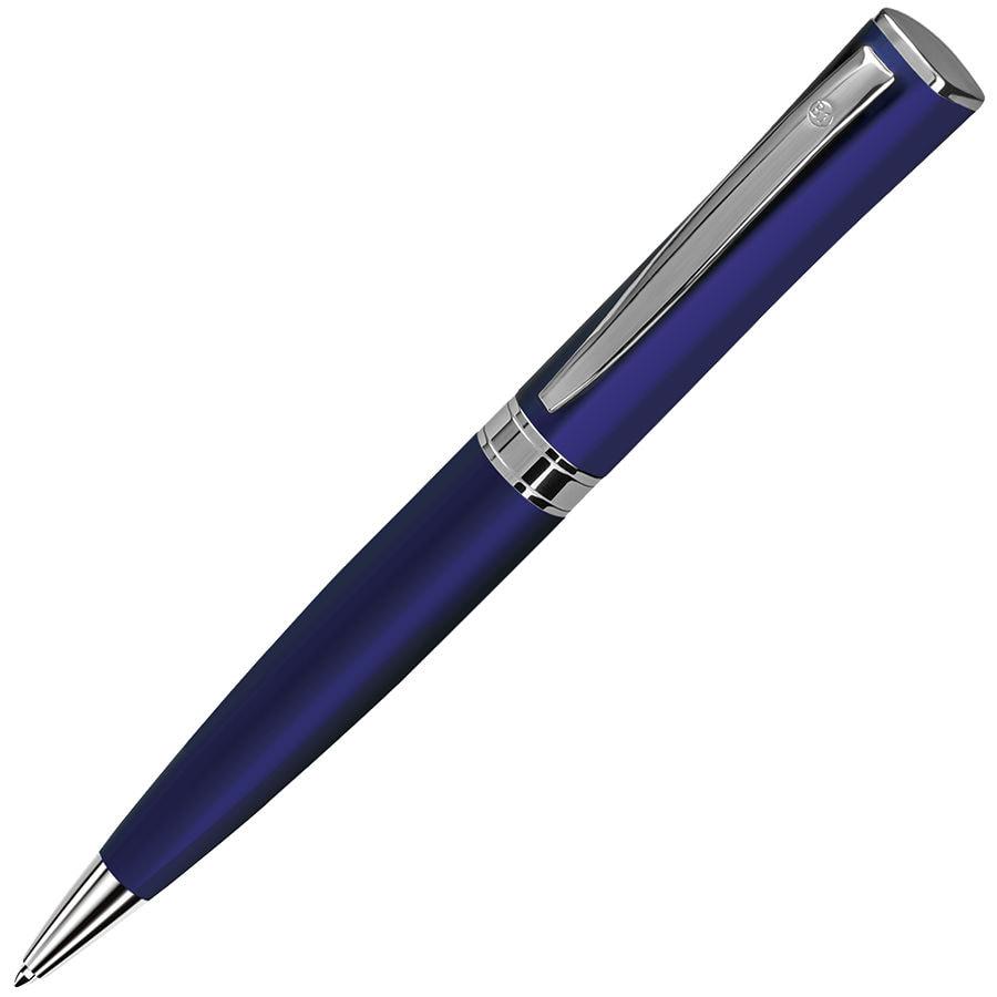 Ручка шариковая WIZARD, металл, синяя  паста
, Серебро, -, 16504 24