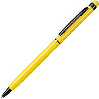 Ручка шариковая со стилусом TOUCHWRITER BLACK, глянцевый корпус, Жёлтый, -, 1104 03