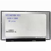 ЖК экран для ноутбука NT156FHM-N51 V8.0 15.6 slim 30 pin 60Hz 1920x1080 FullHD(без ушей)