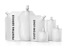 Пластиковый пакет с нанесением печати