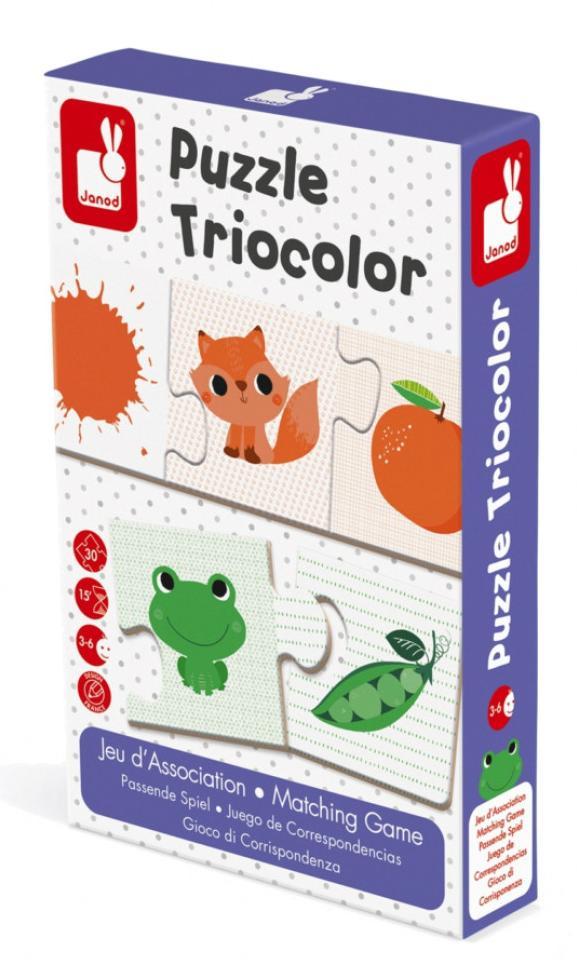 Пазл Изучаем цвет Janod купить в Алматы. Доставка игрушек Babyk.kz.