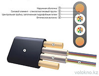 Оптический кабель ОК/Д2-Т-А4-1.2 самонесущий подвесной (плоский кабель)