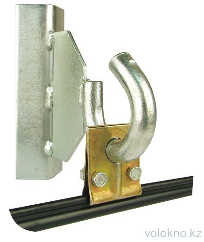 Промежуточный зажим ЗП-8-1 для кабеля ОК/Т типа 8 с троссом или стеклопрутком (разрушающая нагрузка 2Кн) - фото 1 - id-p104935435