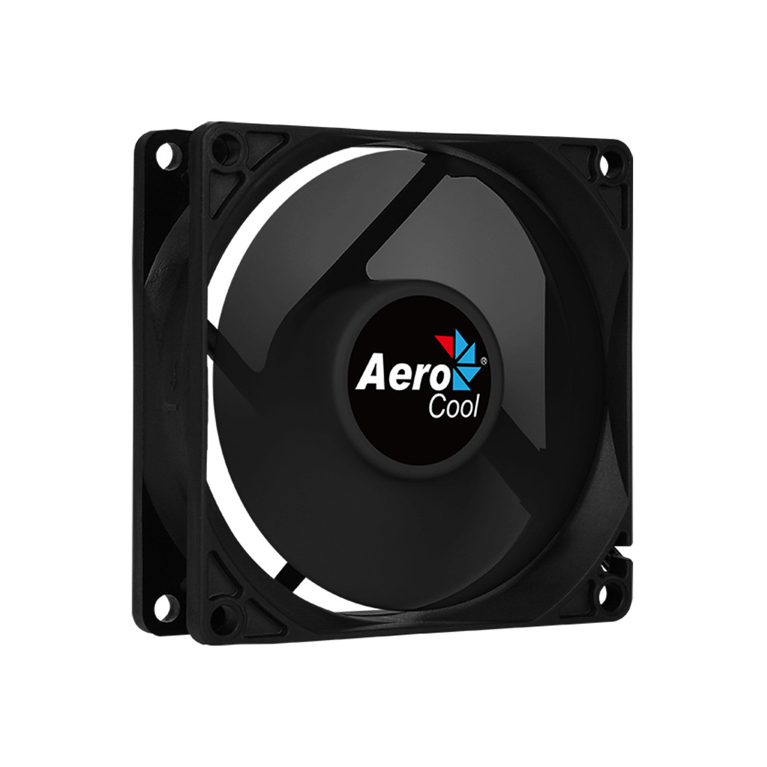 Кулер для компьютерного корпуса AeroCool FORCE 8 Black Molex + 3P - фото 1 - id-p104938806