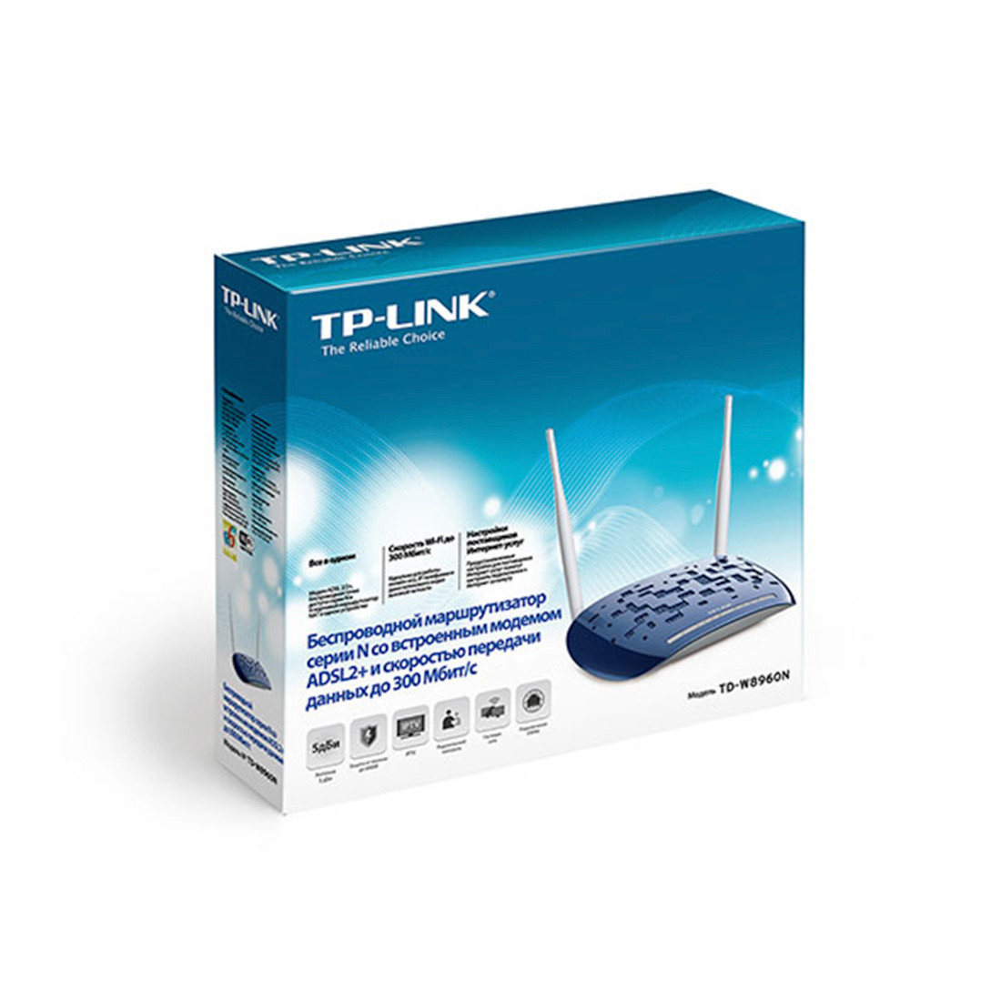 Модем TP-Link TD-W8960N - фото 3 - id-p104938226