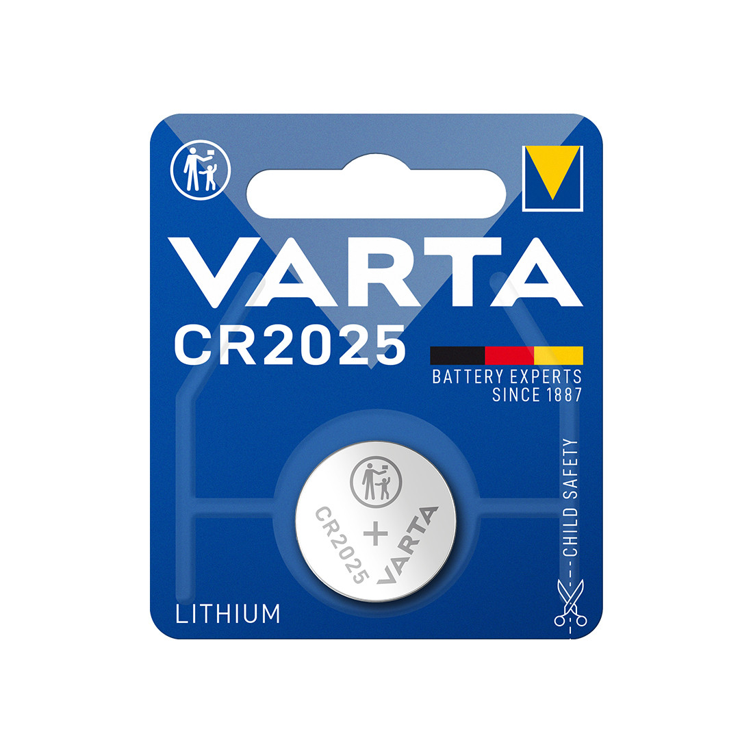 Батарейка VARTA Lithium CR2025 3V (1 шт) - фото 1 - id-p104938365