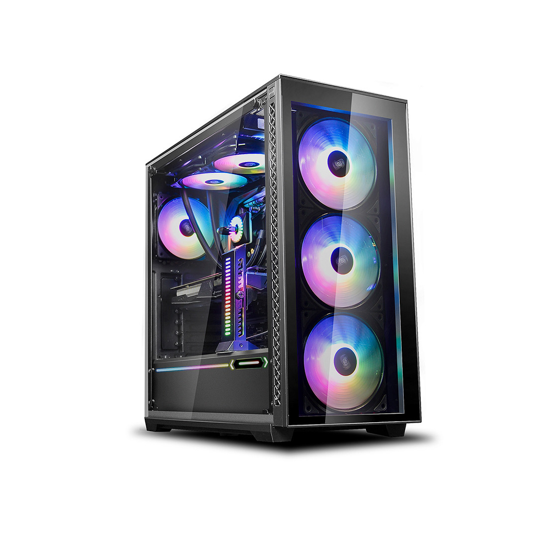 Компьютерный корпус Deepcool MATREXX 70 ADD-RGB 3F без Б/П - фото 1 - id-p104937549