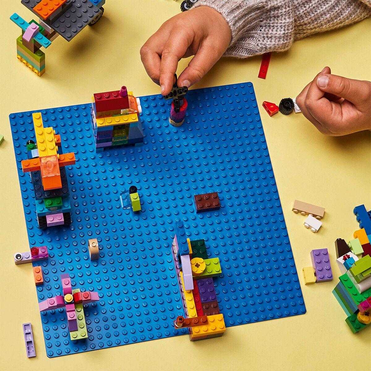 Синяя базовая пластина Classic 11025  LEGO