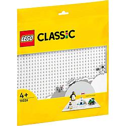 Белая базовая пластина Classic 11026  LEGO