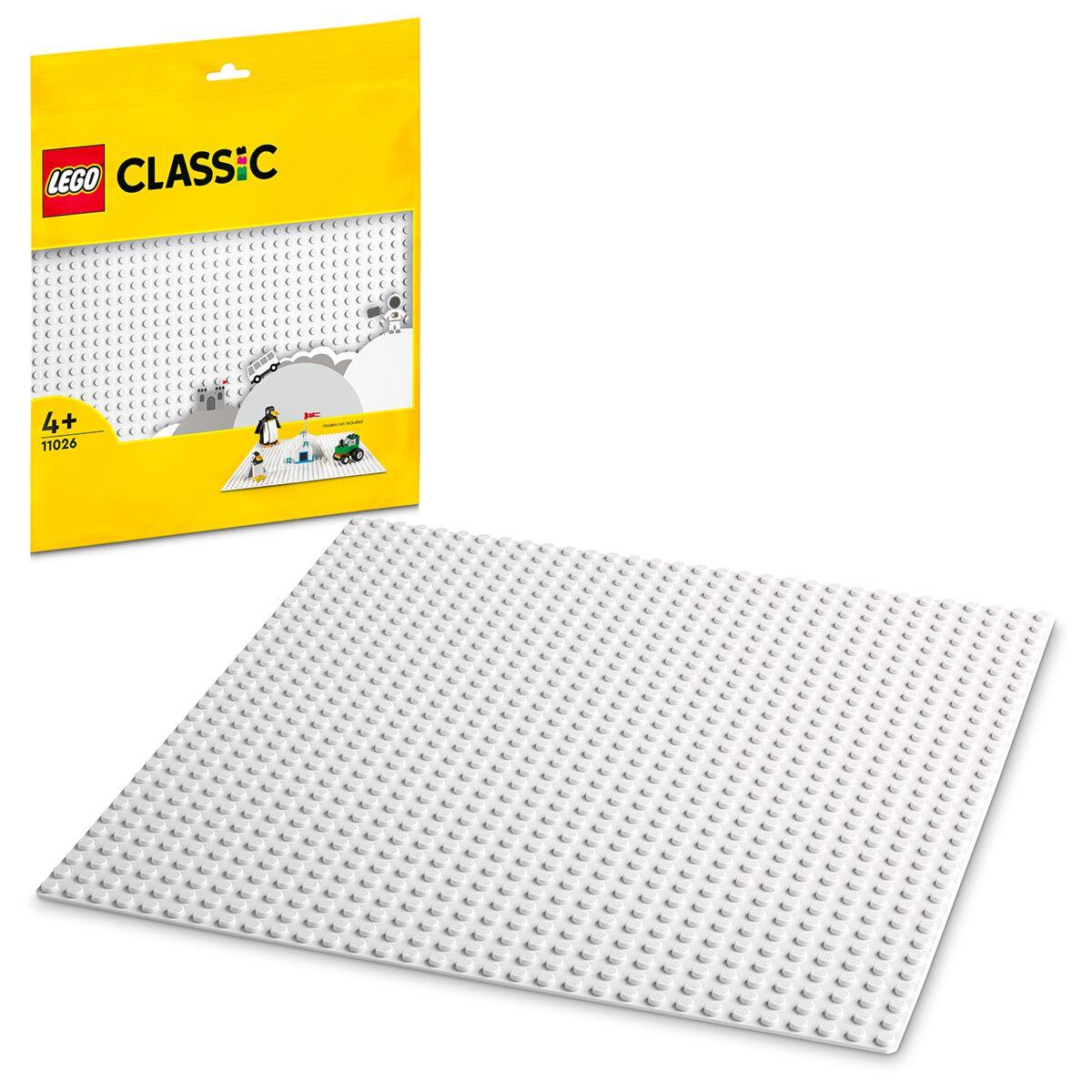 Белая базовая пластина Classic 11026  LEGO
