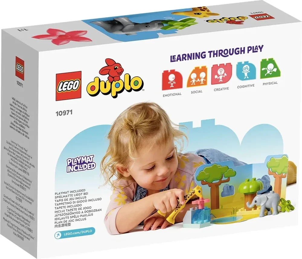 Конструктор LEGO Duplo 10971 Дикие животные Африки