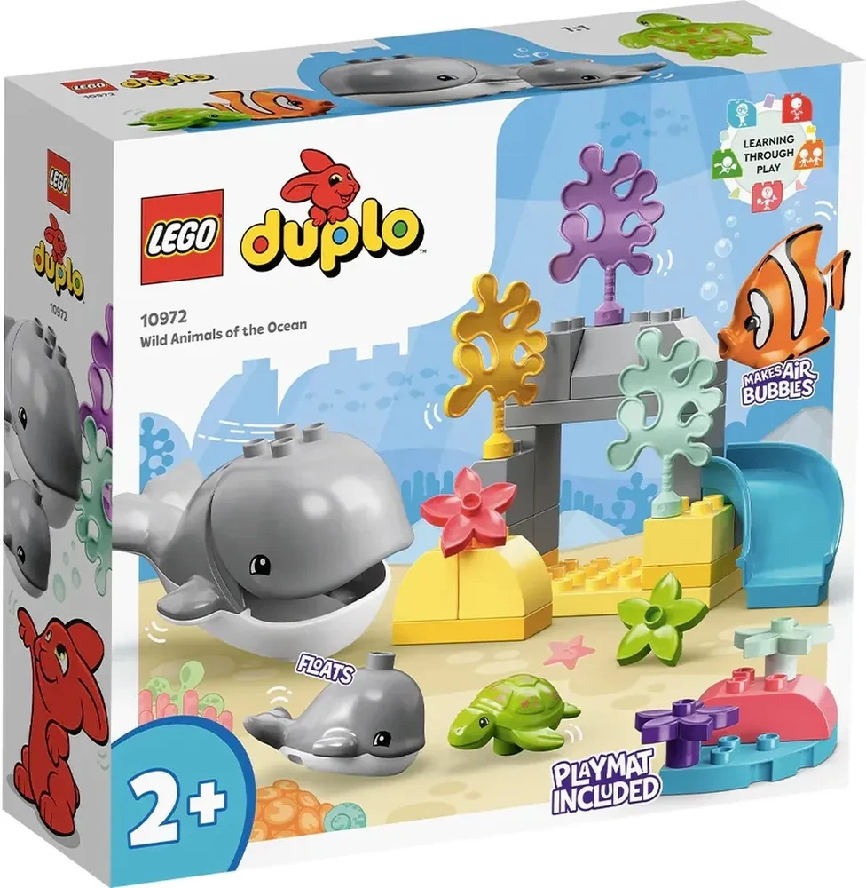 Конструктор LEGO DUPLO 10972 Обитатели океана - фото 1 - id-p104940682