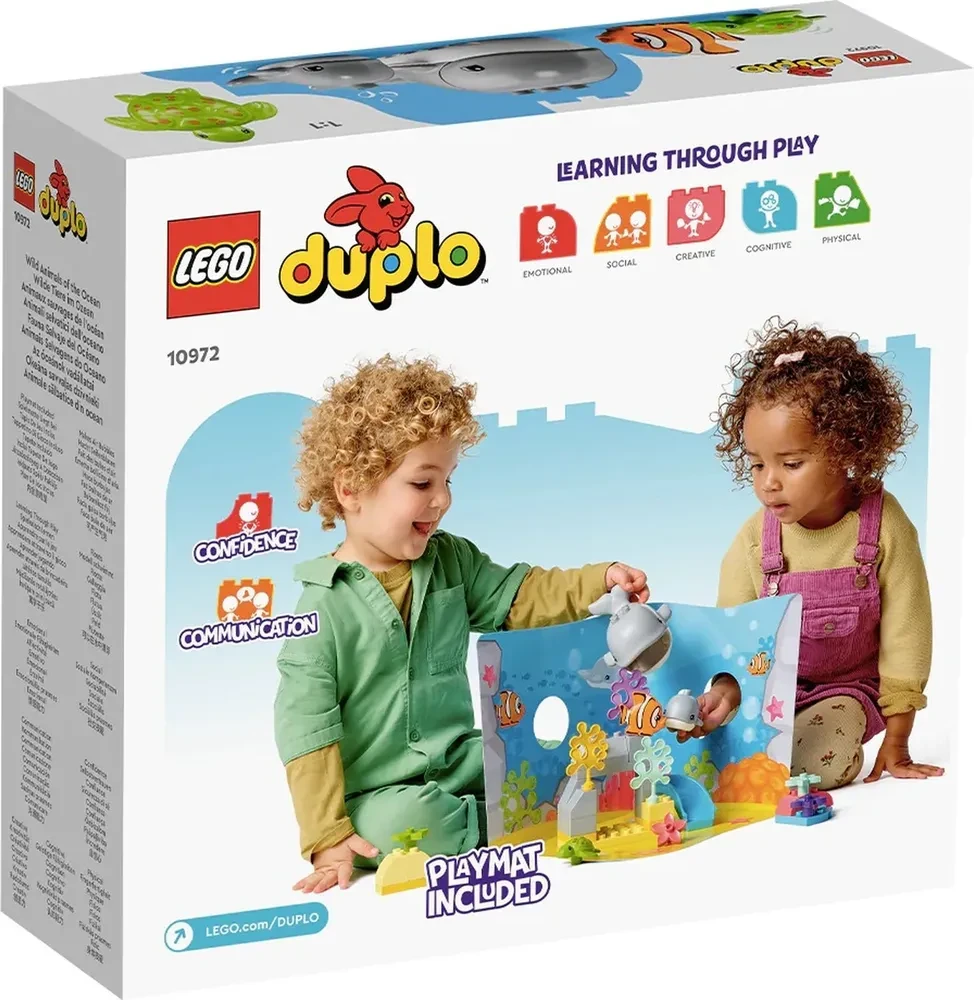 Конструктор LEGO DUPLO 10972 Обитатели океана