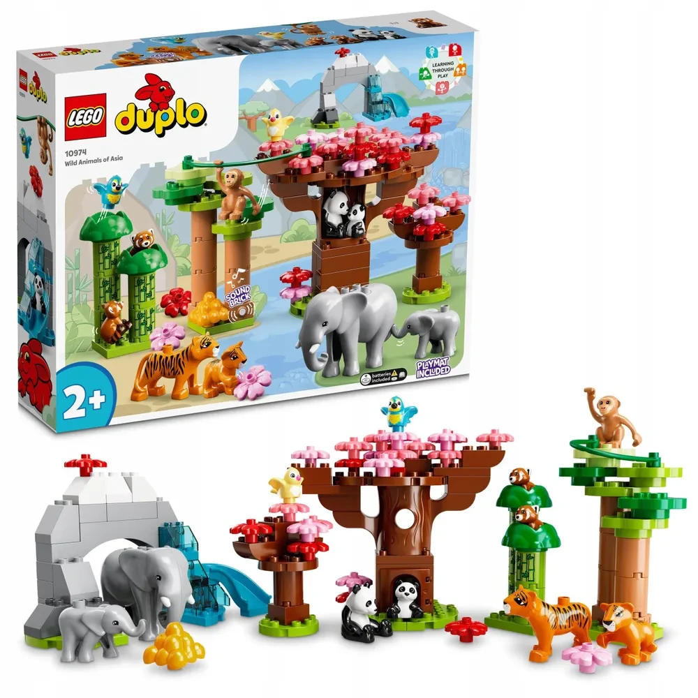 Конструктор LEGO DUPLO 10974 Дикие животные Азии