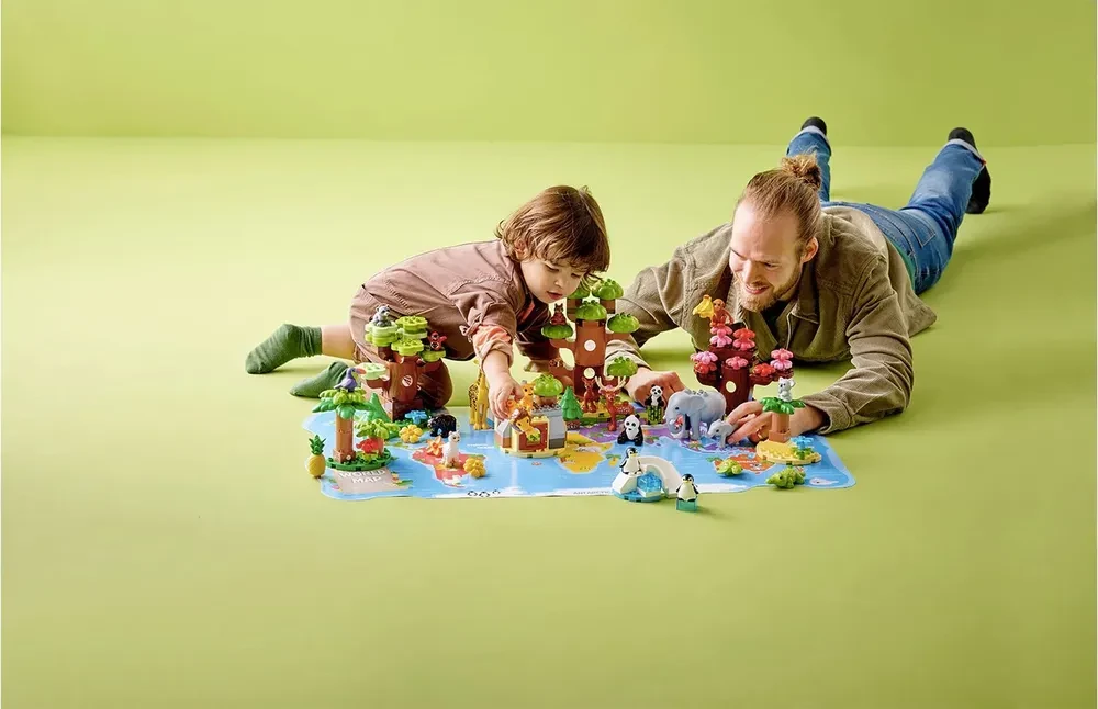 Конструктор LEGO DUPLO 10975 Дикие животные мира