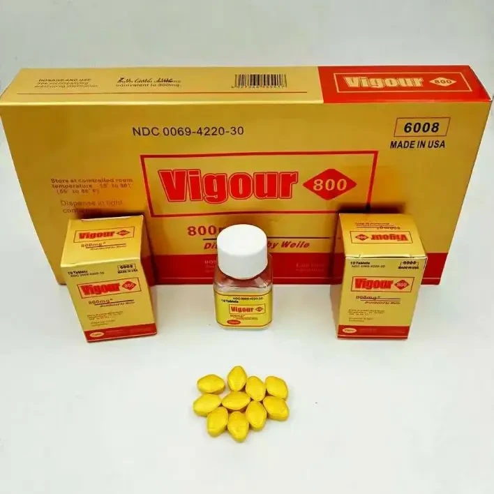 Vigour 800 виагра, средство для повышения потенции, банка 10 таблеток*8000мг