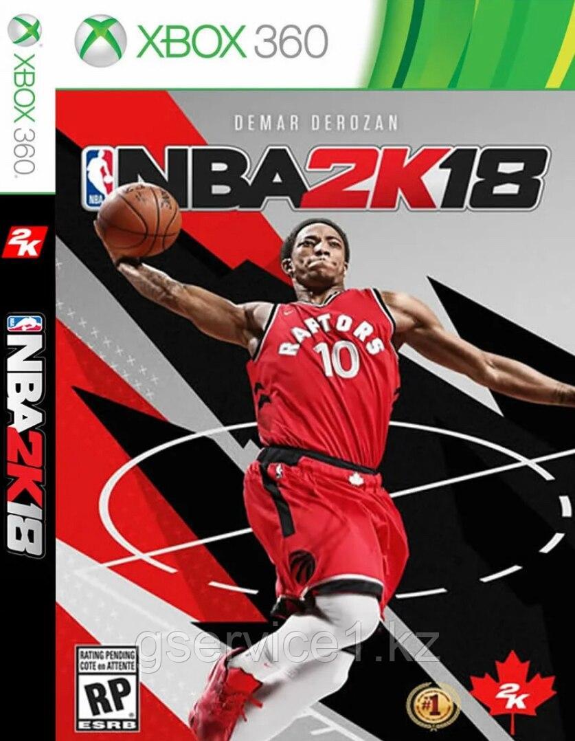 Игра NBA 2K18 на XBOX 360 - фото 1 - id-p86214203