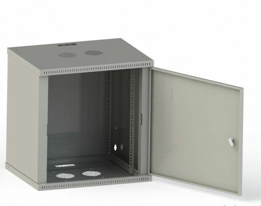 Шкаф серверный (телекоммуникационный) EcoNet-12U-600-450 (дверь перфорированная или металическая) - фото 1 - id-p104935154