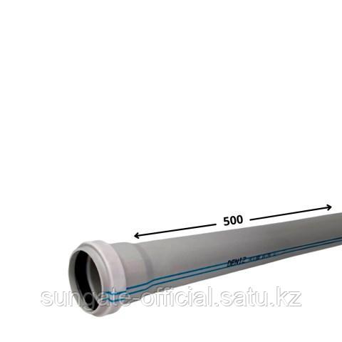 Труба канализационная ПВХ 50*500*2,2 мм Deniz - фото 1 - id-p104947326