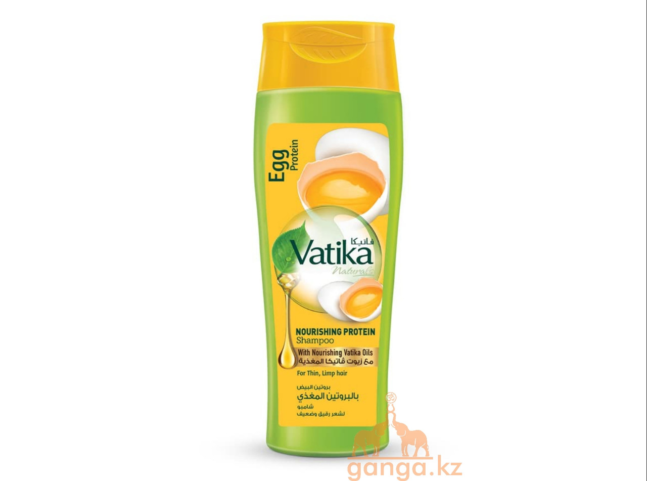 Шампунь для волос Яичный Протеин (DABUR Vatika Egg Shampoo), 400 мл