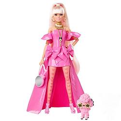 Кукла Barbie Extra Fancy в розовом платье