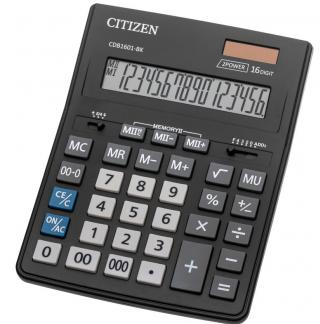 Калькулятор настольный Citizen Business Line CDB1201-BK 12-разрядный 157x200x35мм, чёрный, фото 2