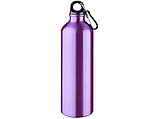 Алюминиевая бутылка для воды Oregon объемом 770 мл с карабином - Пурпурный (Р), фото 2