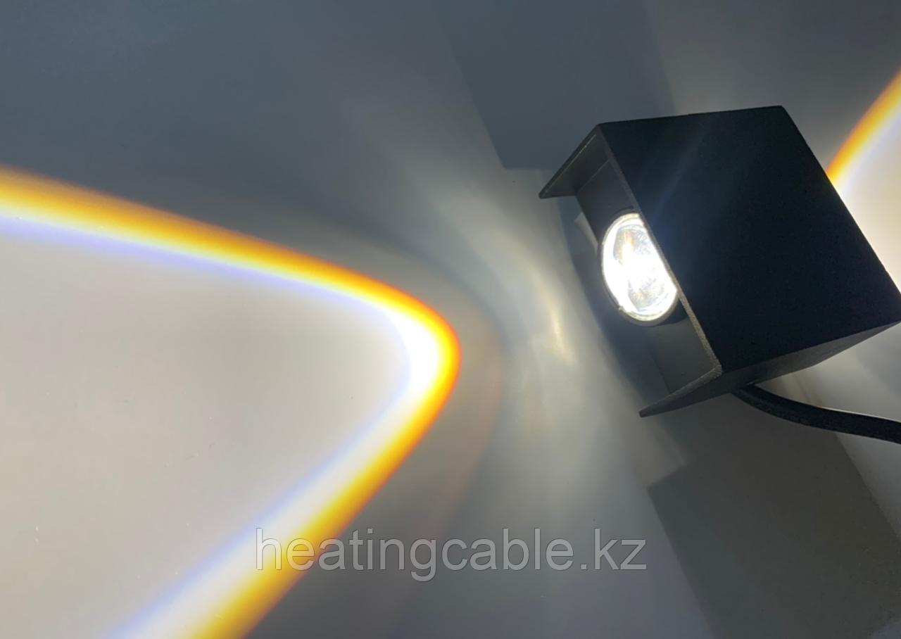 LED светильник фасадный Horoz SMD LED "PROTON/S-2" 2W 4200К IP65 настенный - фото 4 - id-p104947365