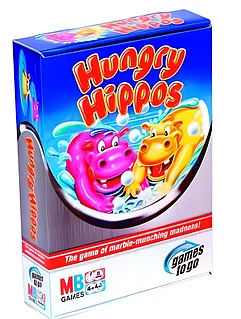 Настольная игра: Hungry Hippos (Голодные бегемотики) | MB Games