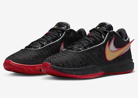 Баскетбольные кроссовки Nike LeBron 20 "Bred", фото 2