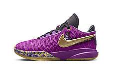 Баскетбольные кроссовки Nike LeBron 20 "Vivid Purple", фото 2