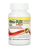 Гемаплекс, Hema-Plex, комплекс с железом, 60 капсул быстрого действия