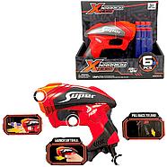 JLX7232 Бластер пистолет + 6 пулек 18*19см, фото 2