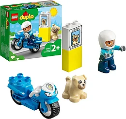 Конструктор LEGO DUPLO Town 10967 Полицейский мотоцикл