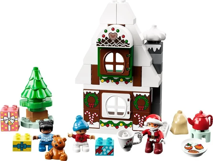 Конструктор LEGO, 10976, Пряничный домик Деда Мороза