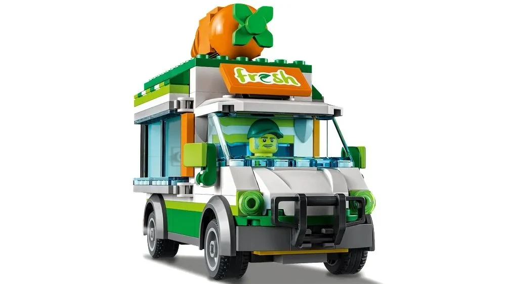 Конструктор LEGO City 60345 Фургон фермерского магазина - фото 2 - id-p104960012